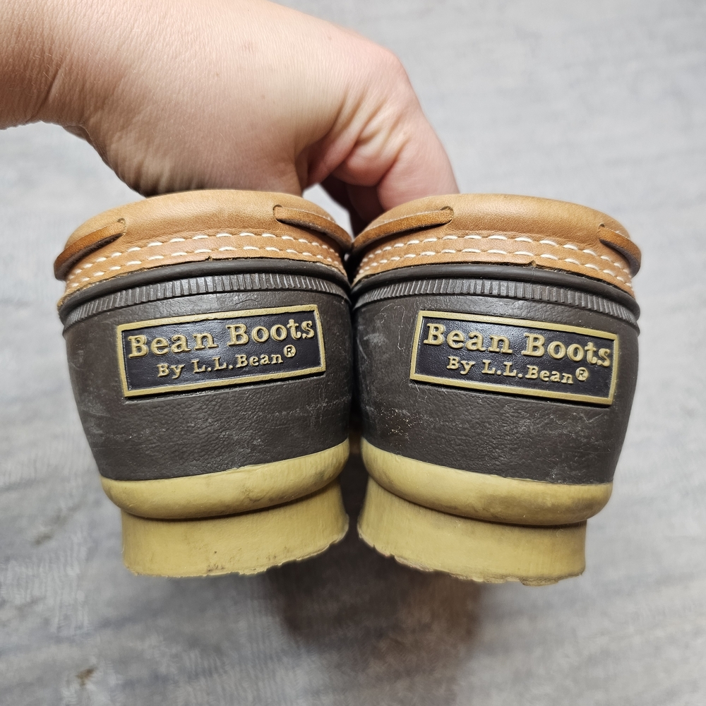 L.L.Bean Leather Rubber Mocs - Picture 5 of 15